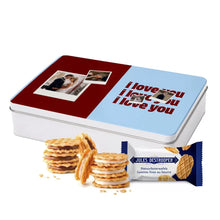 Jules Destrooper Crisp'n Cream mix & natuurboterwafels - Tinbox XL - Full PERSO - 324g