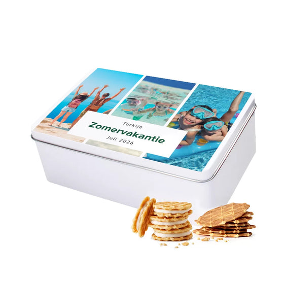 Jules Destrooper geschenkdoos MIX - Tinbox L - Full PERSO - 186g