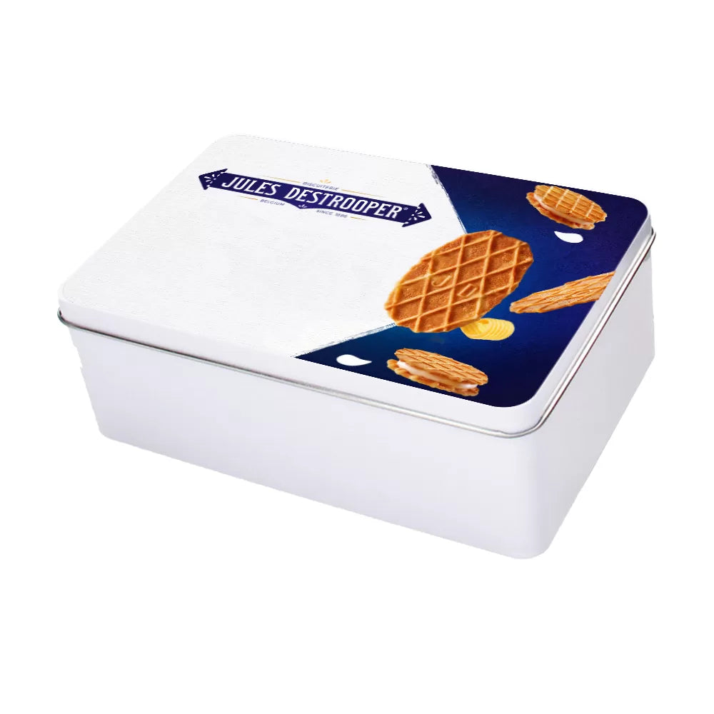 Jules Destrooper geschenkdoos MIX - Tinbox L - PERSO - 186g