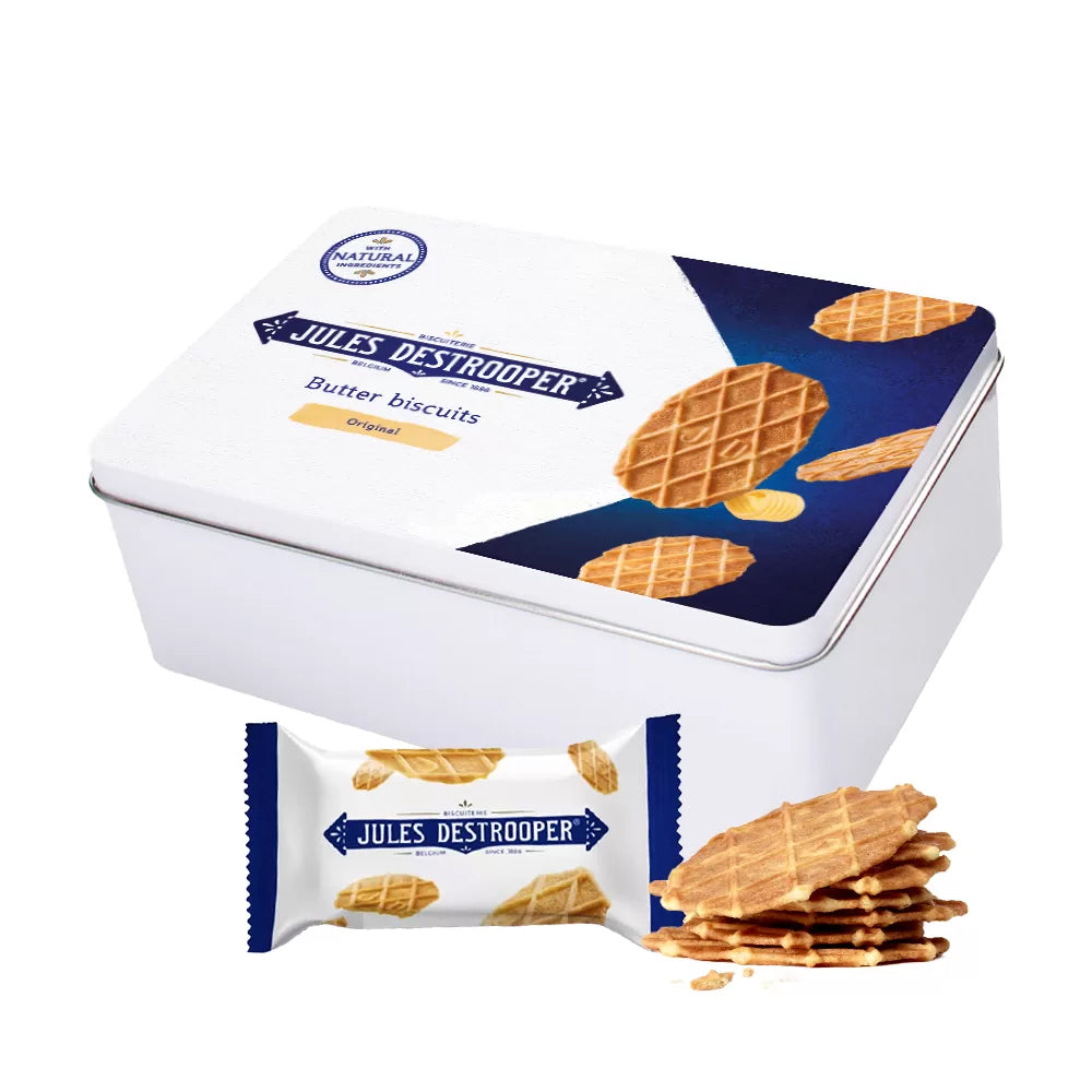Jules Destrooper geschenkdoos - Natuurboterwafels - 240g