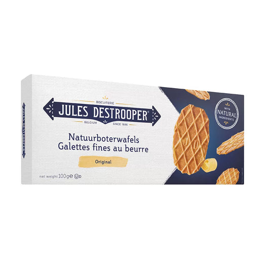 Jules Destrooper Natuurboterwafels - 100g