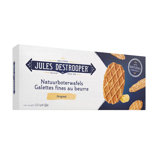 Jules Destrooper Natuurboterwafels - 100g