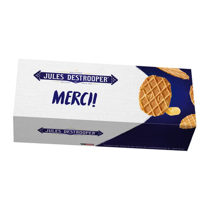 Jules Destrooper Natuurboterwafels - "Bedankt! / Merci!" - 100g x 2