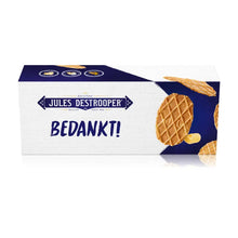 Jules Destrooper Natuurboterwafels - "Bedankt! / Merci!" - 100g x 2