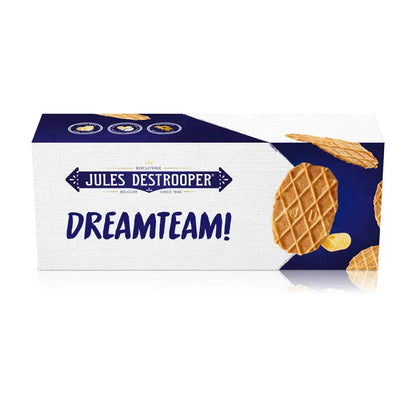 Jules Destrooper Natuurboterwafels - "Dreamteam!" - 100g x 2