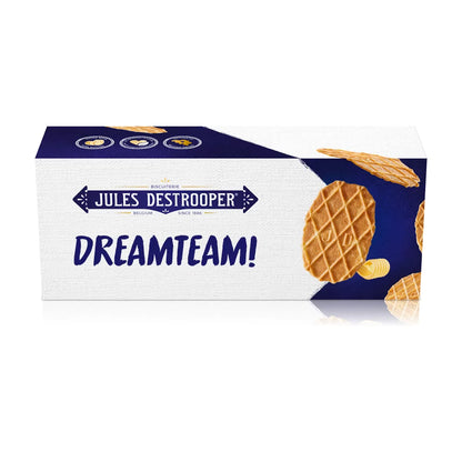 Jules Destrooper Natuurboterwafels - "Dreamteam!" - 100g x 2
