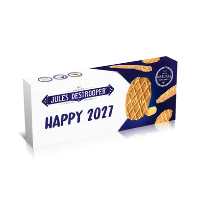 Jules Destrooper Natuurboterwafels - "Happy 2027" - 100g
