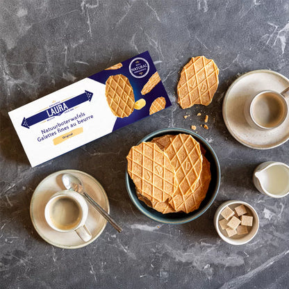 Jules Destrooper Natuurboterwafels - in pijl - PERSO - 100g