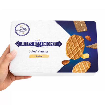 Jules Destrooper XL Jules' Classics - Natuurboterwafels & Fijne amandelkoekjes - 350g