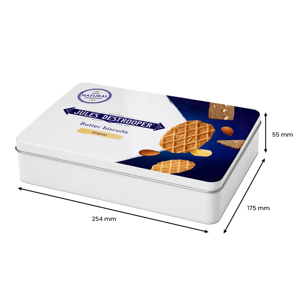 Jules Destrooper XL Koekjesmix - Natuurboterwafels & Fijne amandelkoekjes - 350g