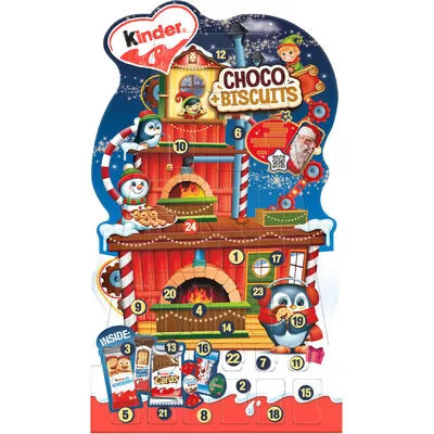 Kinder Choco & Biscuits Adventskalender - 198g