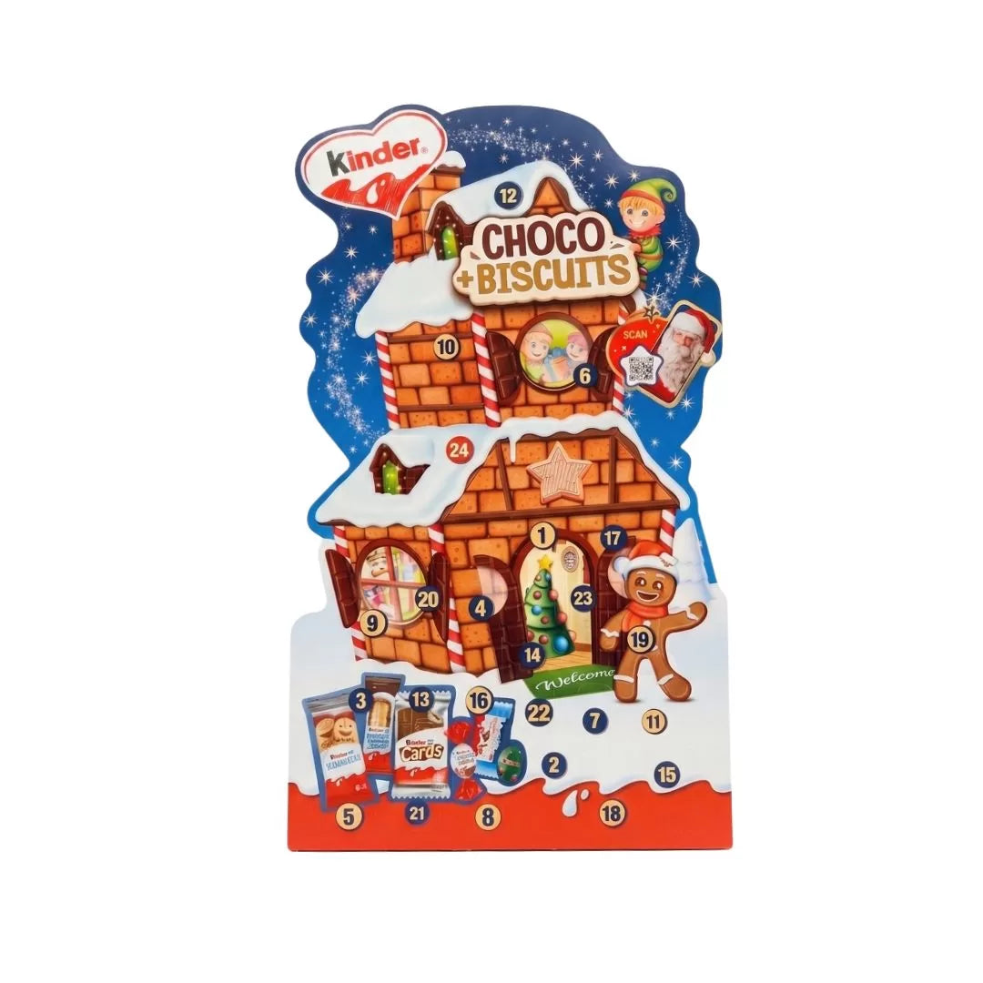 Kinder Choco & Biscuits Adventskalender - 218g
