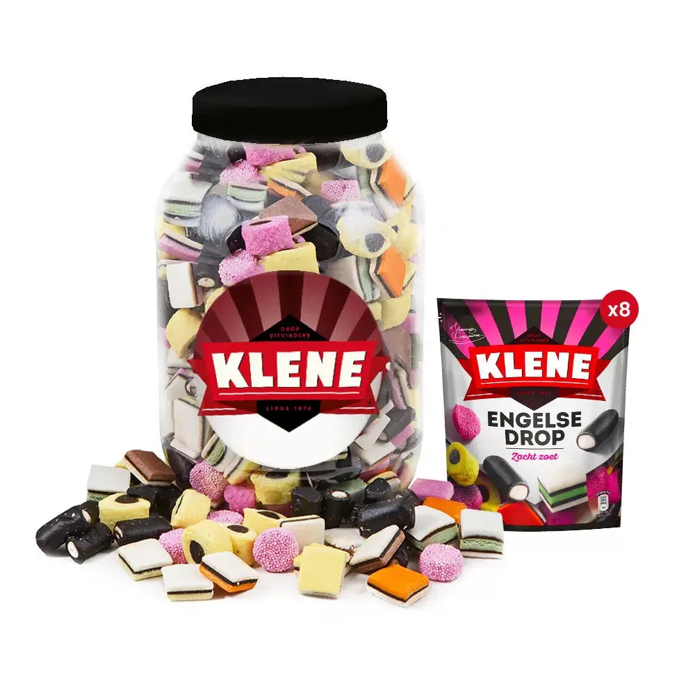 Klene Engelse Drop - dropsnoep - 2160g