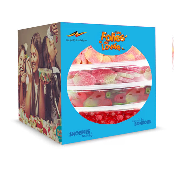Les Folies de Lowie cadeau 'Fruit mix' 4 soorten - 1950g