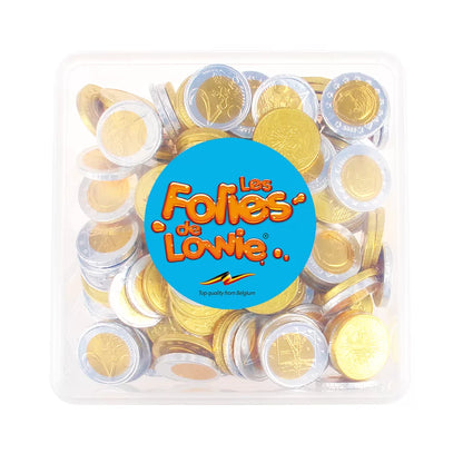 Les Folies de Lowie 'Mira' - gouden chocolademunten voor Sinterklaas - 800g