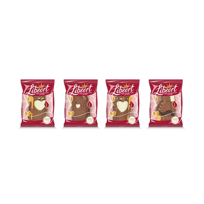 Libeert chocolade sintfiguren mix - boot van de Sint en zak van de Sint - 400g
