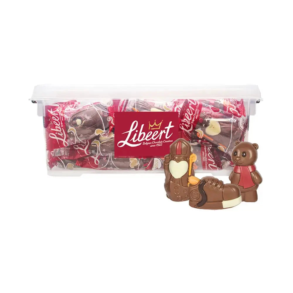 Libeert chocoladefiguren voor Sinterklaas - 40 stuks (35g) - 1400g