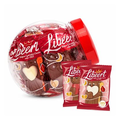Libeert chocoladefiguren voor Sinterklaas - 8 stuks (35g) - 280g