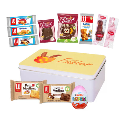 Libeert, Kinder & LU Pasen chocolade mix - Tinbox L - PERSO - 369g