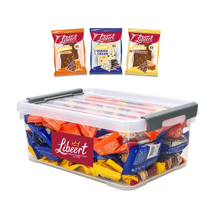 Libeert Sensations flowpack Sint mix - 54 stuks chocoladefiguren - 38g