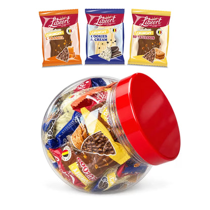 Libeert Sensations flowpack Sint mix - 6 stuks chocoladefiguren - 38g