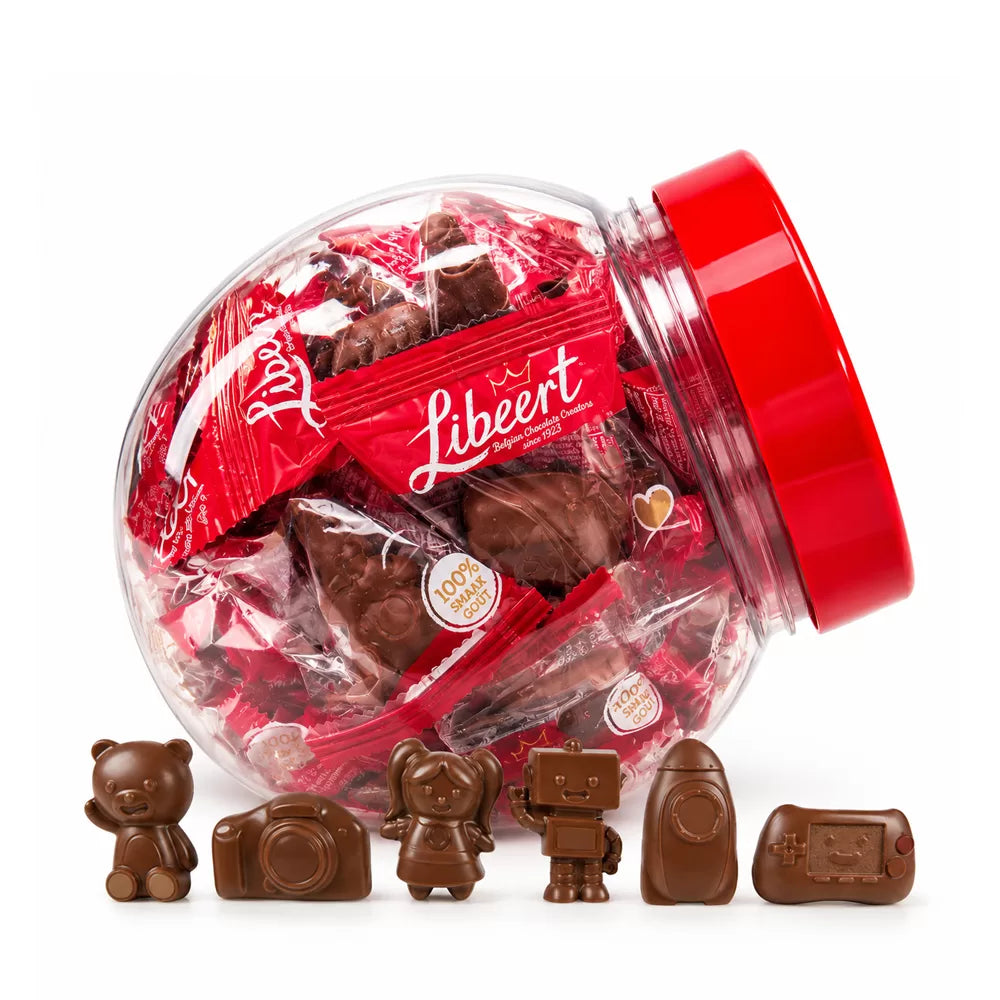 Libeert Sintfiguren melkchocolade - 15 stuks (13g) - 195g