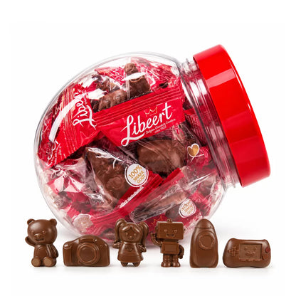 Libeert Sintfiguren melkchocolade - 15 stuks (13g) - 195g