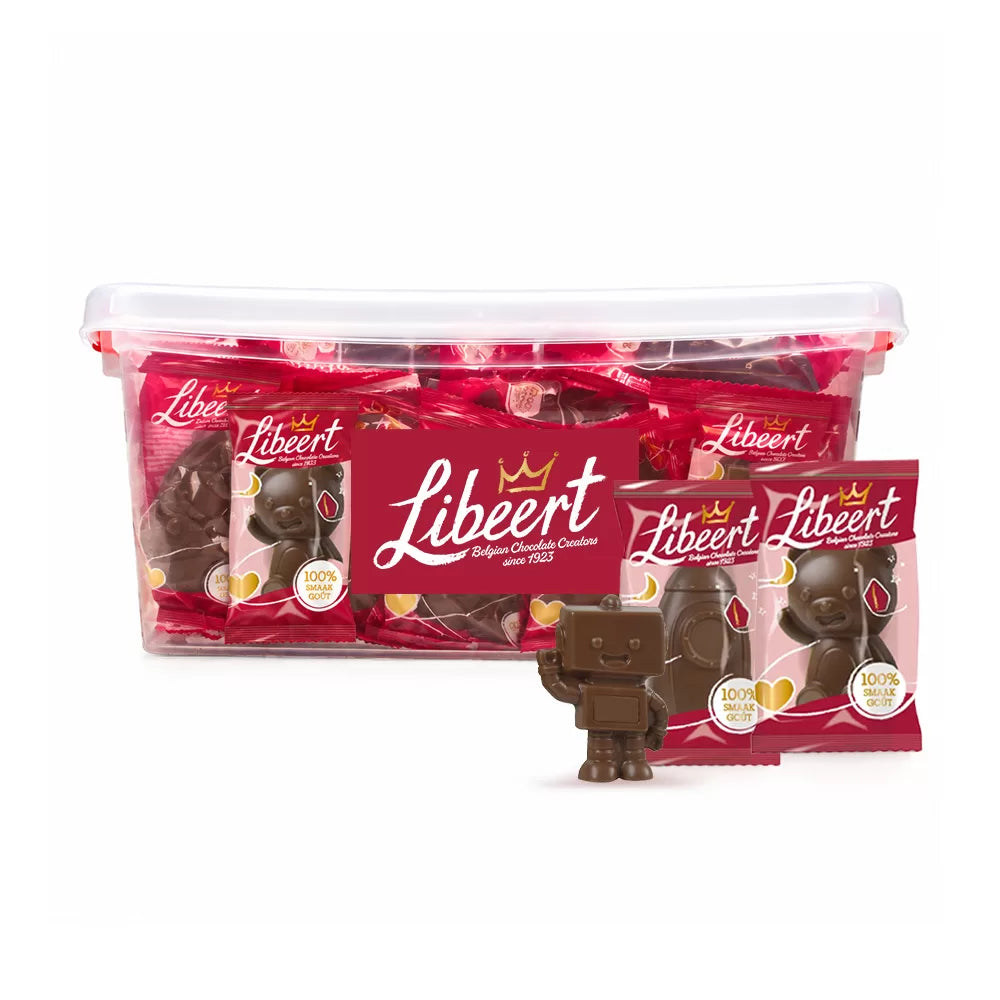 Libeert Sintfiguren melkchocolade - 35 stuks (13g) - 455g