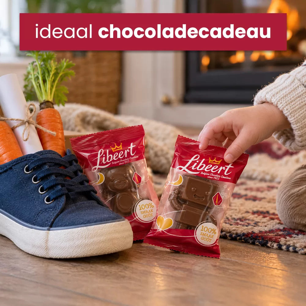 Libeert Sintfiguren melkchocolade - 50 stuks (13g) - 650g