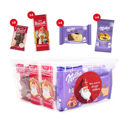 Lotus Biscoff, Libeert & Milka Sinterklaas mix - 570g