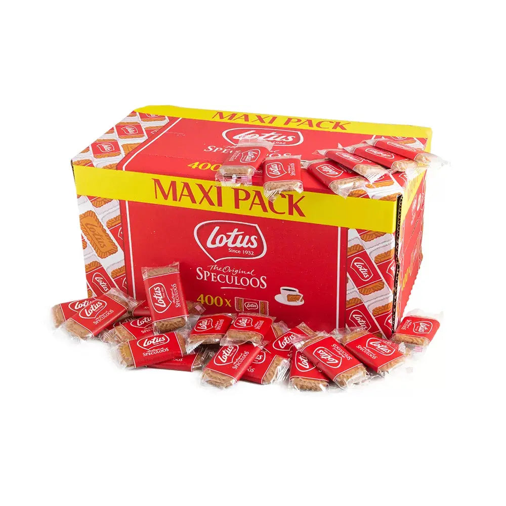 Lotus Biscoff speculoos (1stx400) in een doos - 2,5kg