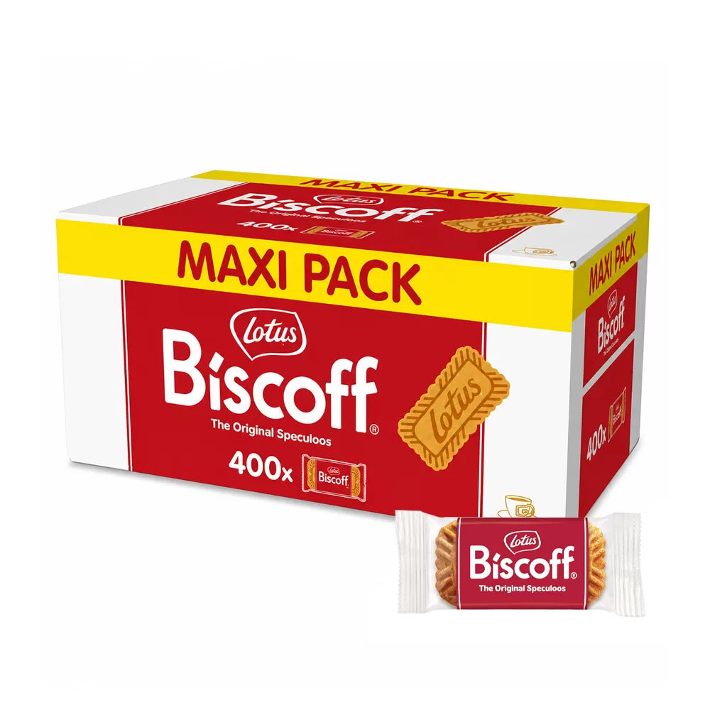 Lotus Biscoff speculoos (1stx400) in een doos - 2,5kg