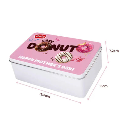 Lotus Cake Donut collection box - "Happy Mother's Day!" - 340g