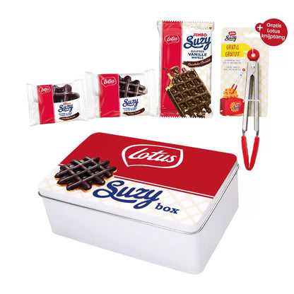 Lotus Chocolade Suzy box - De ultieme collection box met Lotus knijptang - 363g
