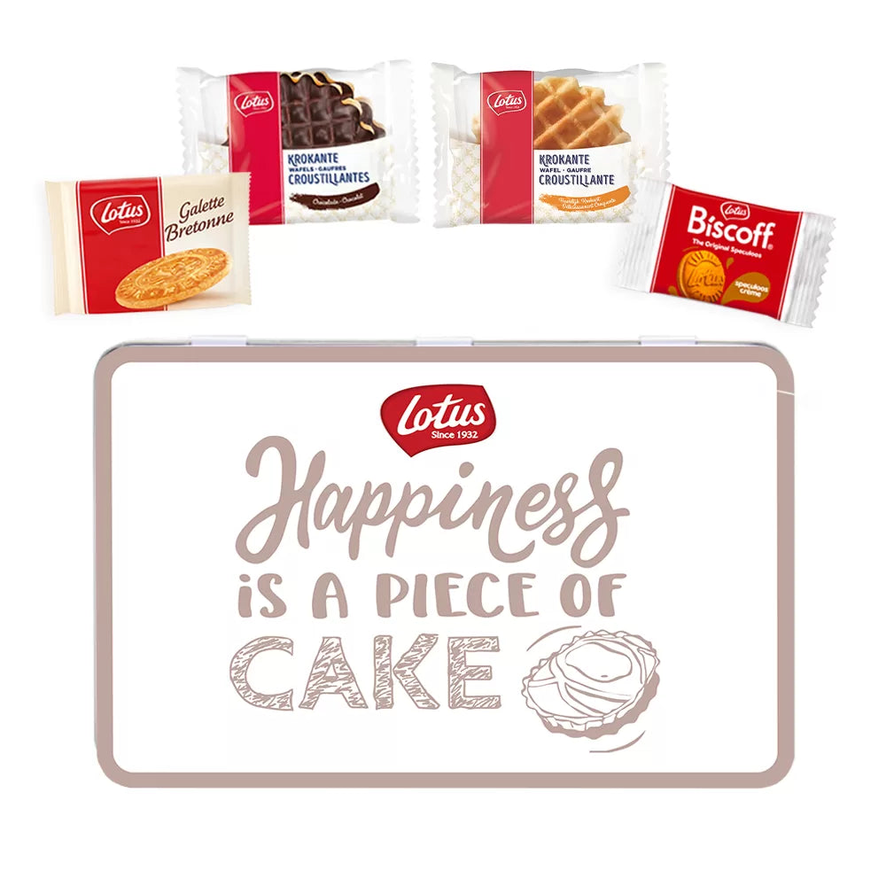 Lotus collection box met Biscoff, Bretons Botergaletje & Krokante wafels mix - 249g