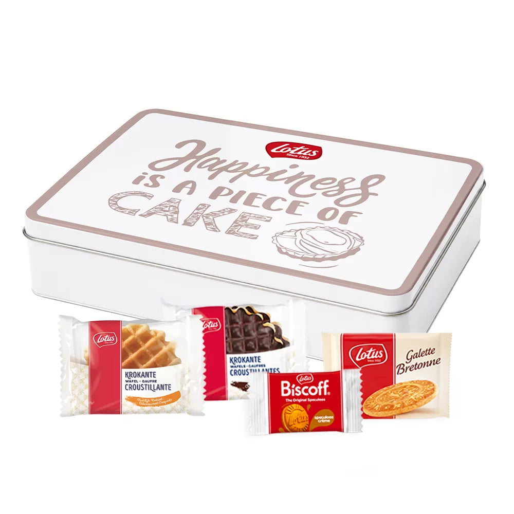 Lotus collection box met Biscoff, Bretons Botergaletje & Krokante wafels mix - 386g