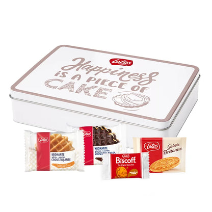 Lotus collection box met Biscoff, Bretons Botergaletje & Krokante wafels mix - 386g