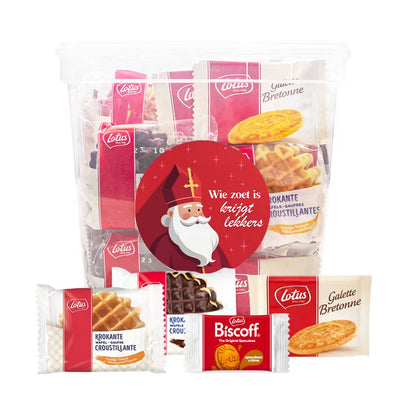 Lotus Cookies XL Sint pakket - 66 stuks - 758g