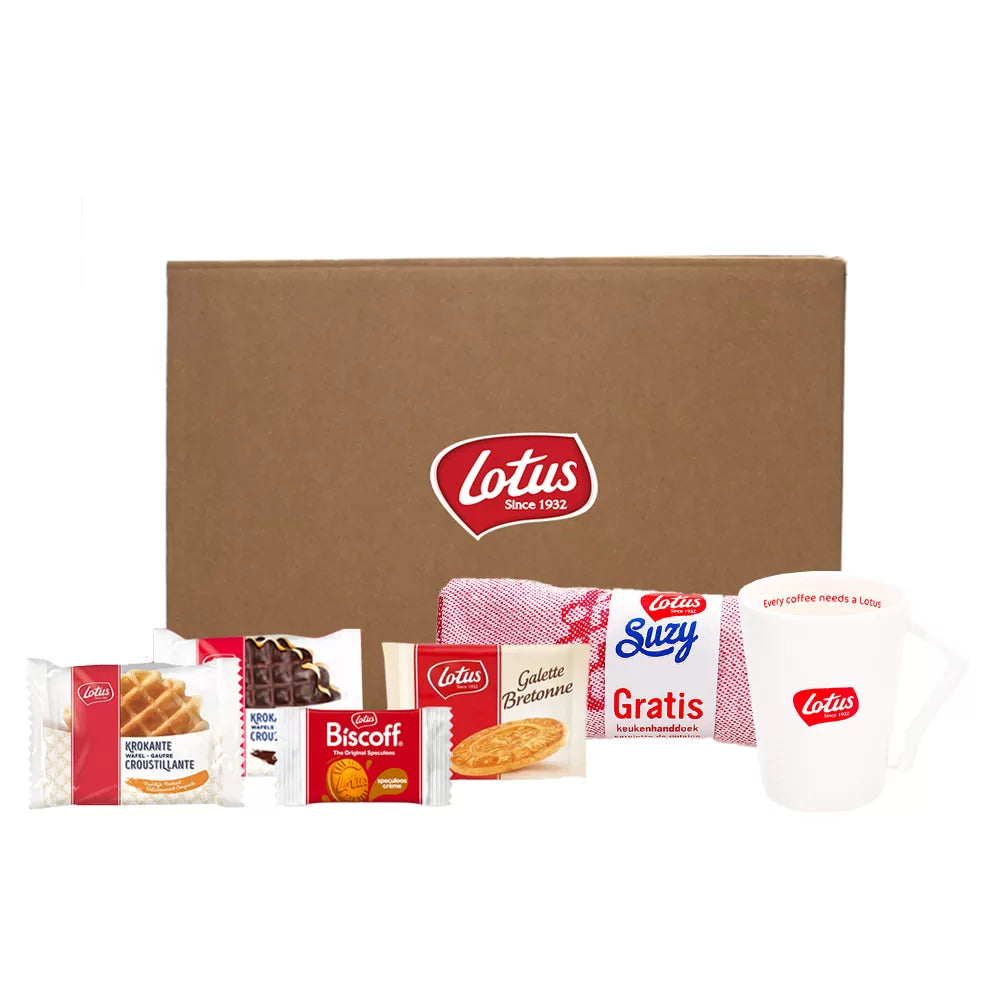 Lotus koffie koekmix doos - refill pack - 2310g