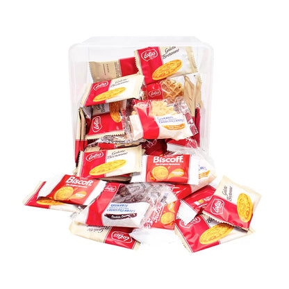 Lotus Krokante wafels, Bretons Botergaletje & speculoos gevuld Speculoos crème - 33st. - 379g
