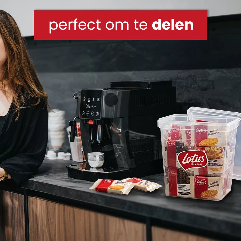 Lotus Krokante wafels, Bretons Botergaletje & speculoos gevuld speculooscrème - 66st. - 758g