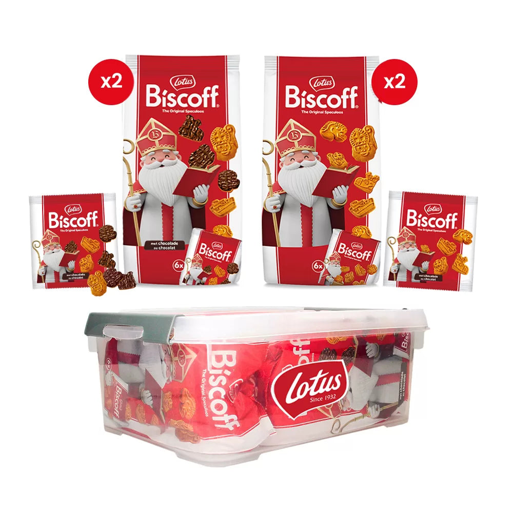 Lotus Speculoos Sinterklaas minis pakket - 600g