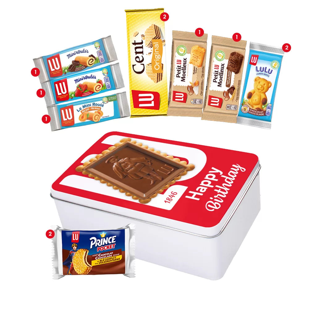 LU Collection Box "Happy Birthday" - 361g