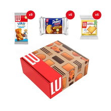 LU Festival koekjesdoos - Prince Pocket, Véritable Petit Beurre en Lulu Choco Beertjes - 660g
