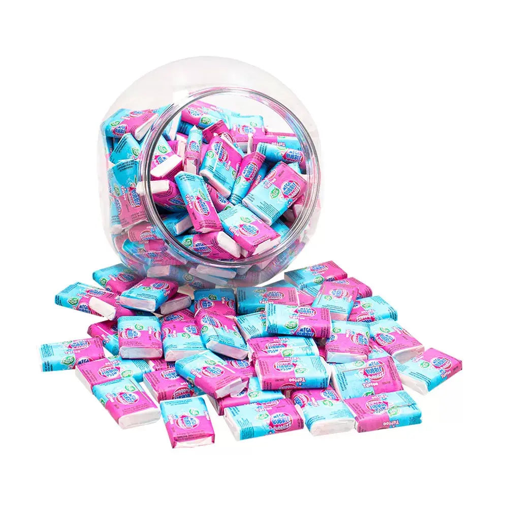 Lutti candy box met kauwgom - Mega Bubble Bubblizz gum & neptattoo - 1005g