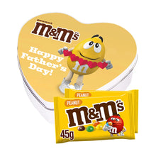 M&M's geschenkdoos hartje 'Happy Father's Day!' - peanut - 90g