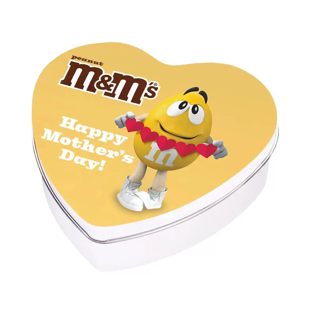 M&M's geschenkdoos hartje 'Happy Mother's Day!' - peanut - 90g