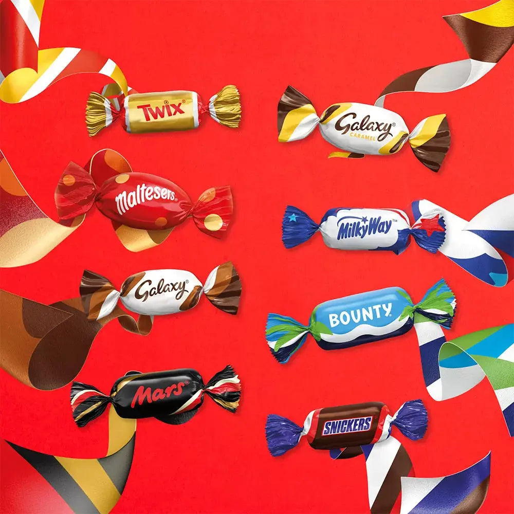 Mars Celebrations chocolade van Sinterklaas "Wie zoet is krijgt lekkers!" - 1200g