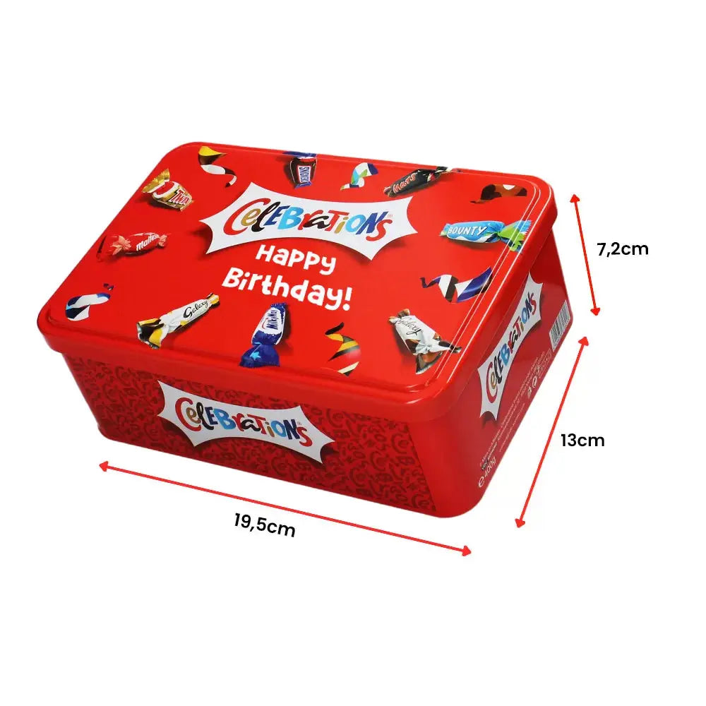 Mars Celebrations Chocolate Collection box "Happy Birthday!" - 400g