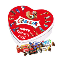Mars Celebrations geschenkdoos hartje "Happy Father's Day" - 120g